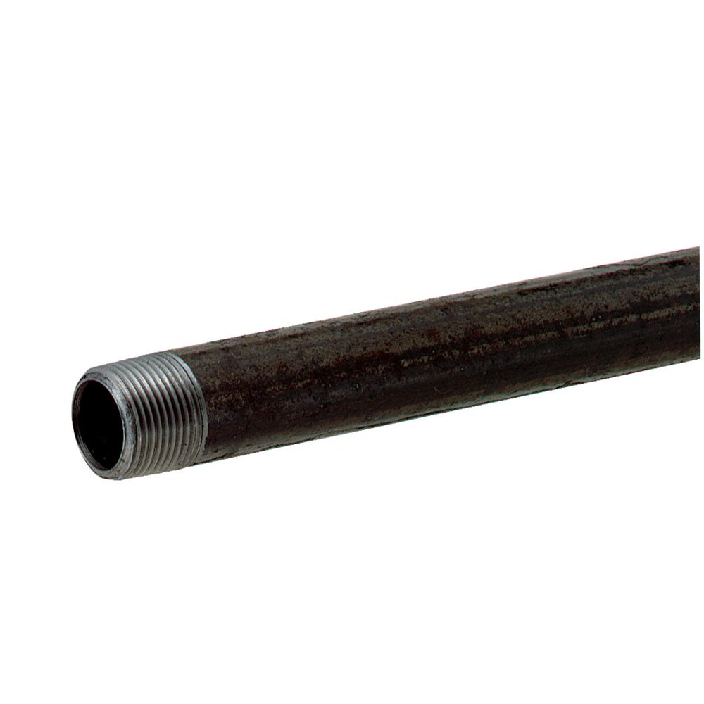 583-180HC BLK PIPE NIPPLE 1/2X18 - Iron Pipe and Fittings